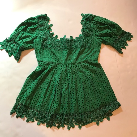 Moda International Tops - MODA Eyelet Top